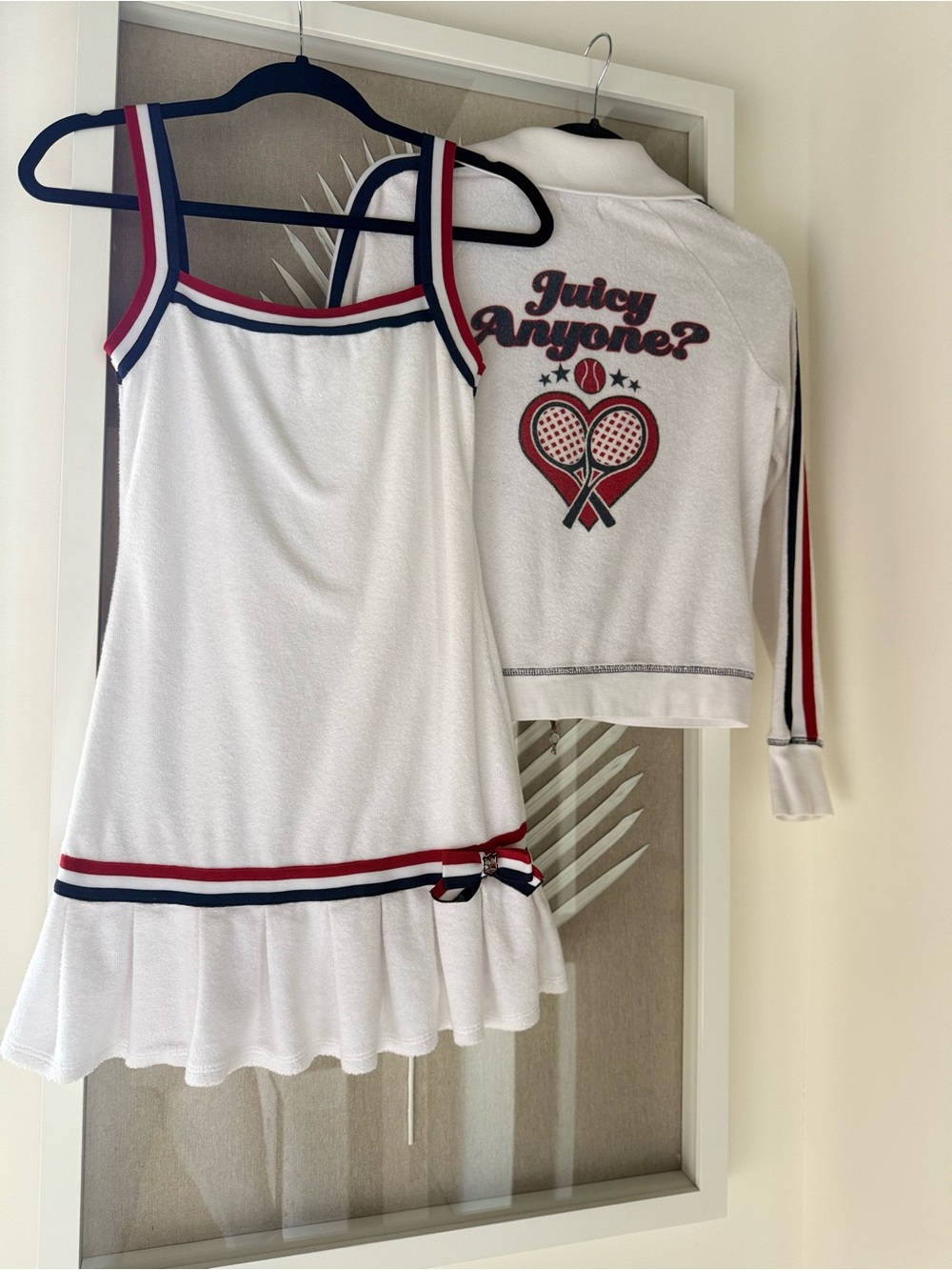 y2k Juicy Couture terry cloth tennis dress & jacket set 🍒🏸